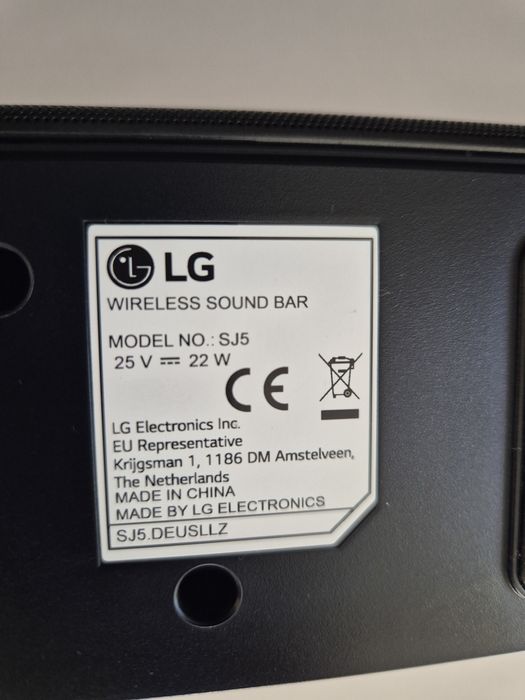 Soundbar Bluetooth LG