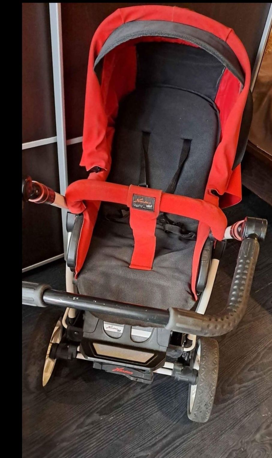 Бебешка количка с два коша от 0-6месеца и 6+ Hartan racer GT