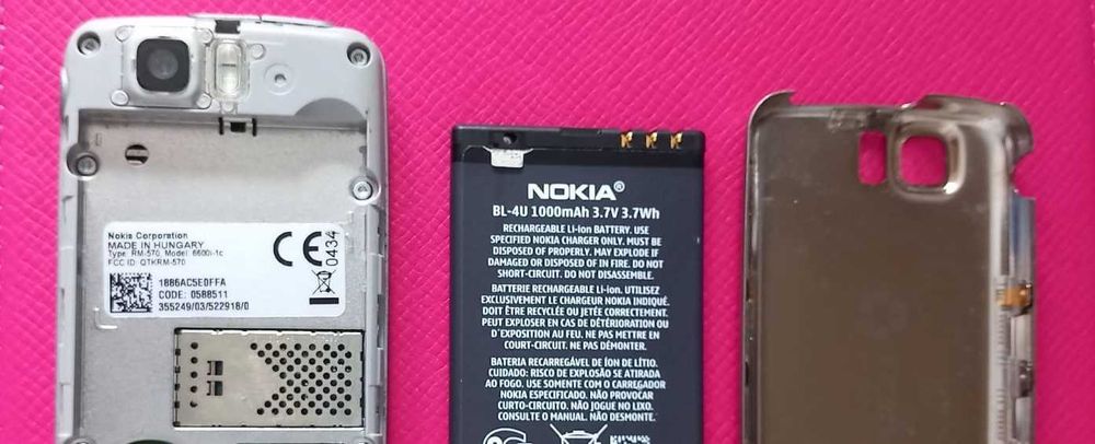 Telefon Nokia 6600i-1c Slide Silver