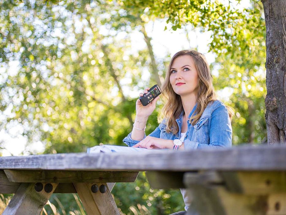 Fabricat in Coreea reportofon Philips DVT2110 color profesional stereo