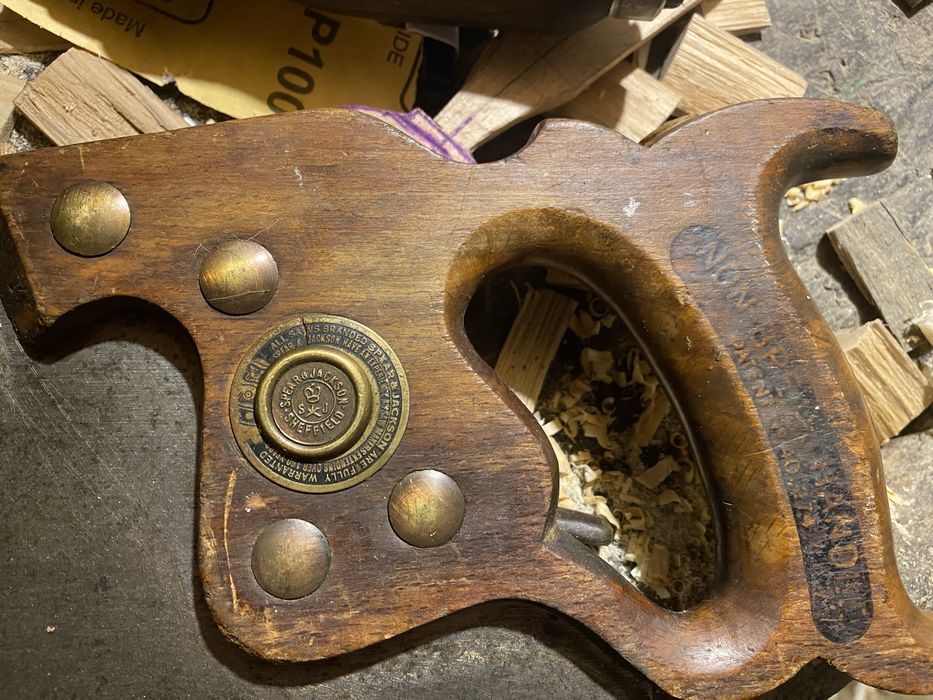 Английски трион Spear and Jackson, над 90-годишен