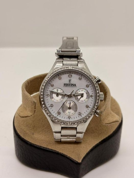 Ceas de dama Festina F20401/1 Boyfriend Cronograf 36mm 5ATM -A-