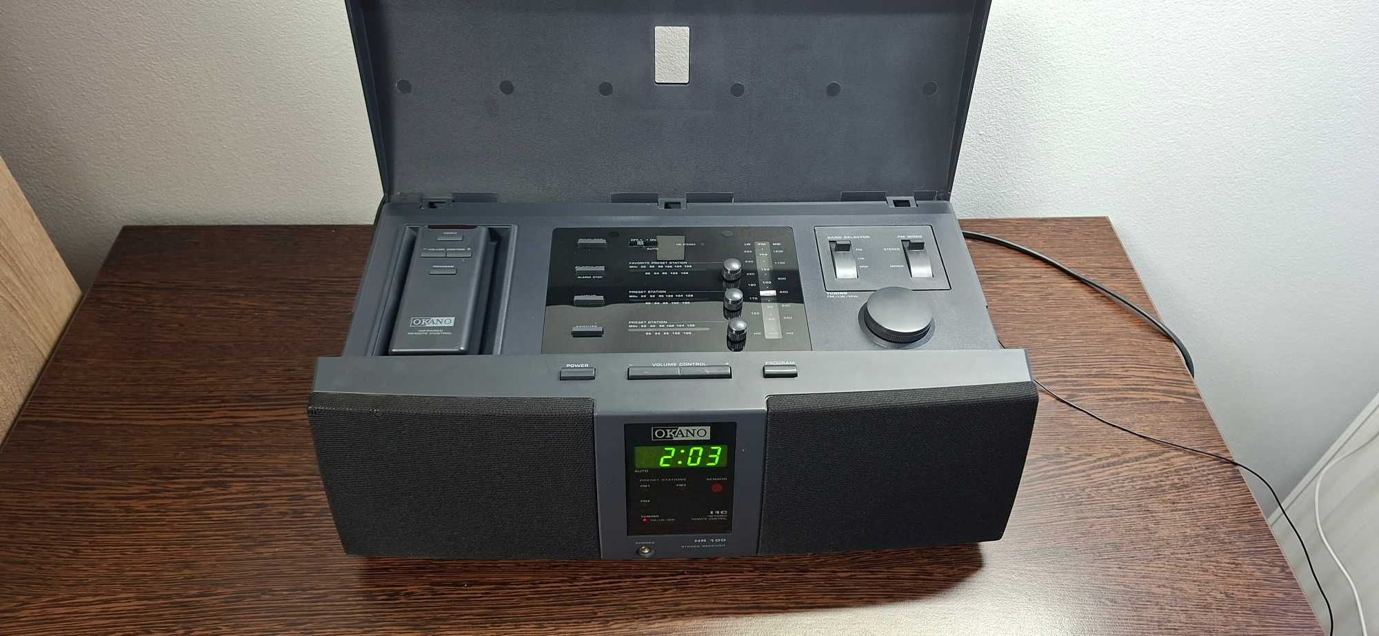 Radio  cu memorie ,si ceas