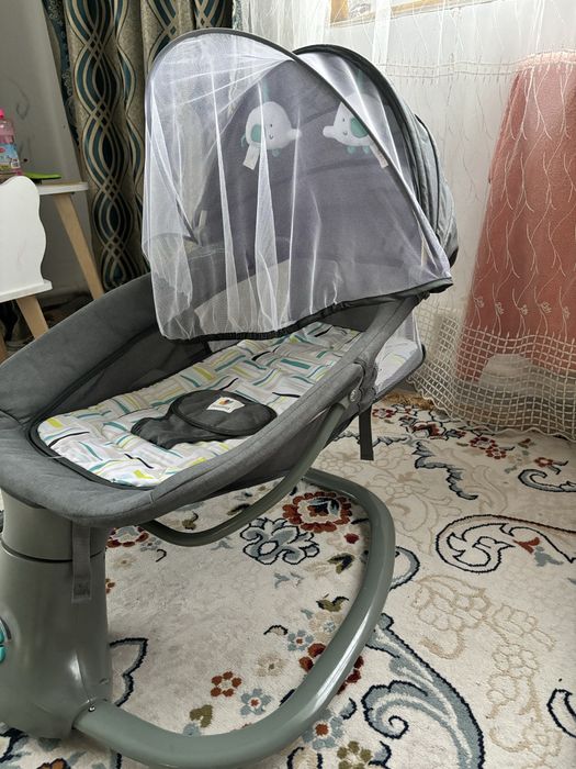 Шезлонг качеля 0+