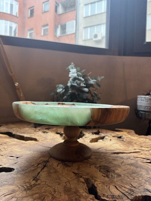 Фруктиера уникат - дърво и епоксидна смола