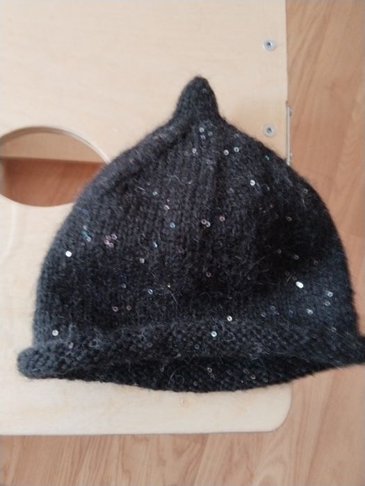 Шапка с "пипкой" р.55см