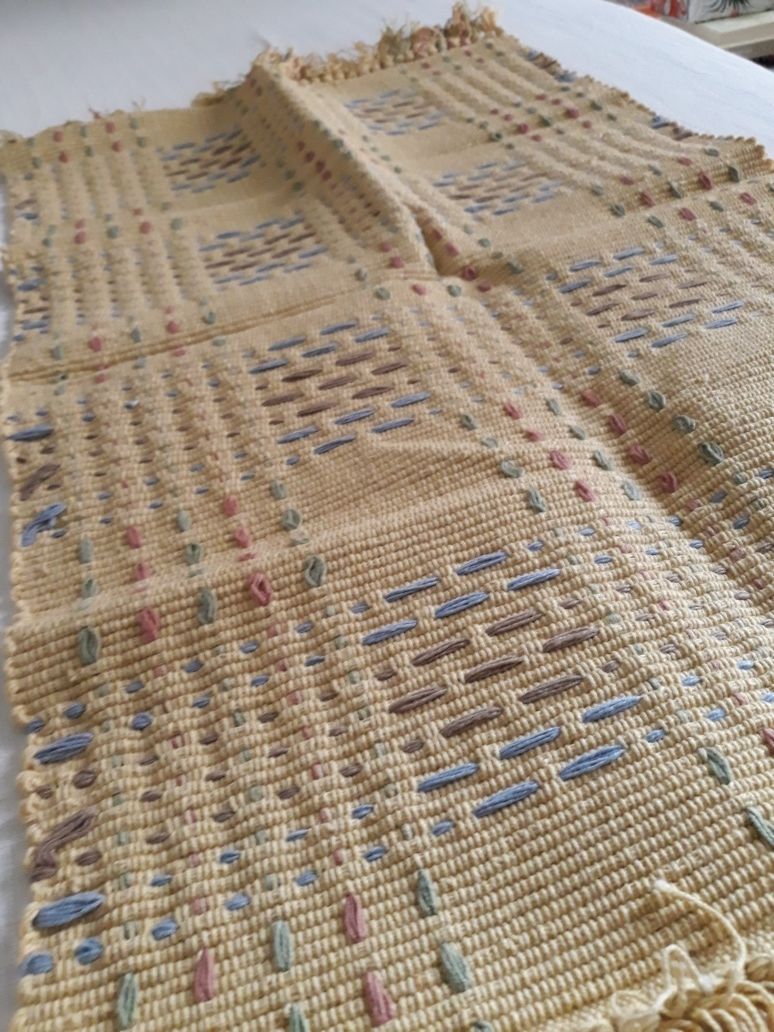 Ново килимче-стъпка от индийски памук