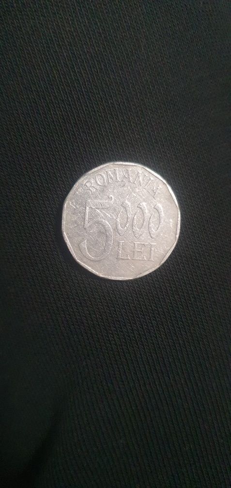 Moneda 5.000 lei 2002