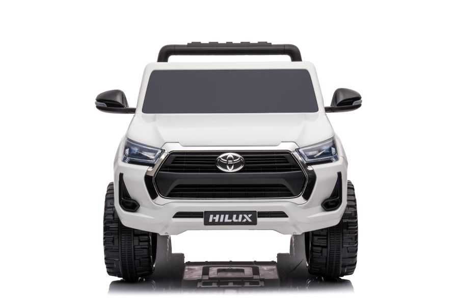 Masinuta electrica pentru 2 copii 4x4 Toyota Hilux 12V 14Ah, White