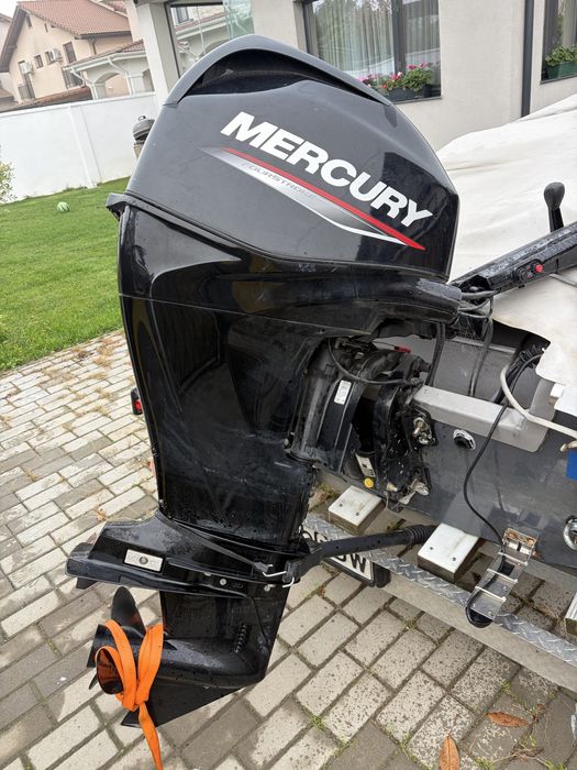 Motor barca Mercury 40cp 40hp cizma lunga comanda la mana
