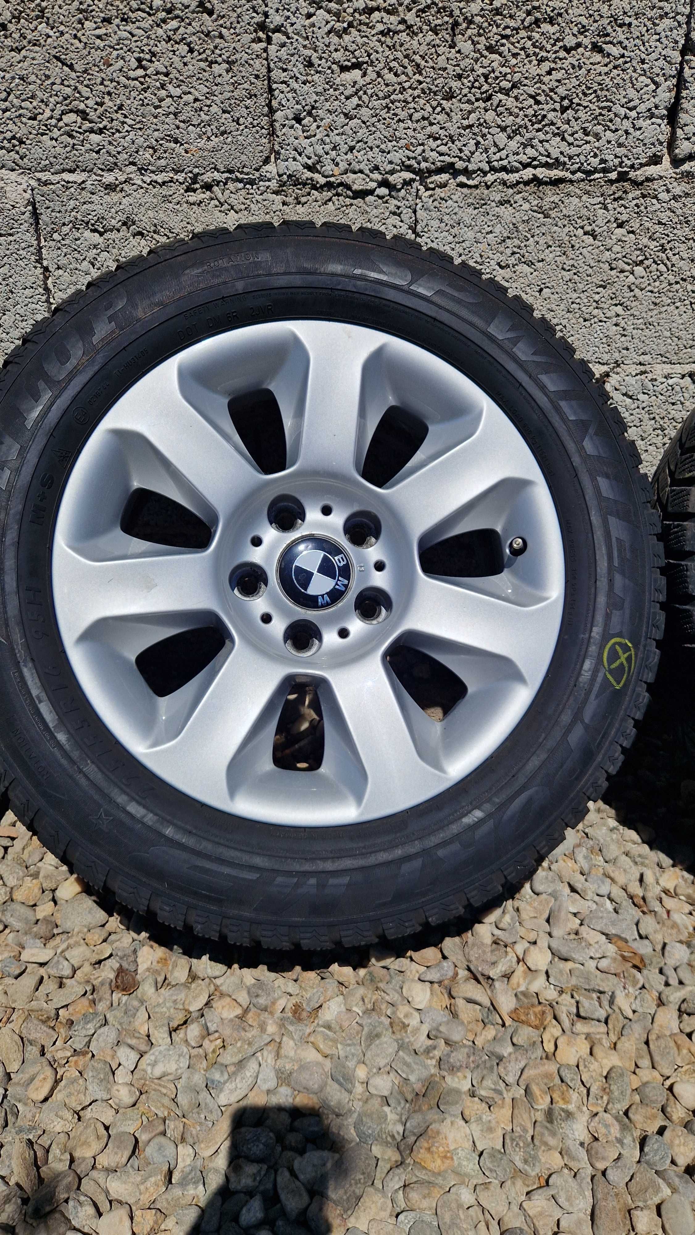 BMW оригинални джанти със гуми  E60 225/55/16 7J×16 ET20 5×120 ЦО72,5