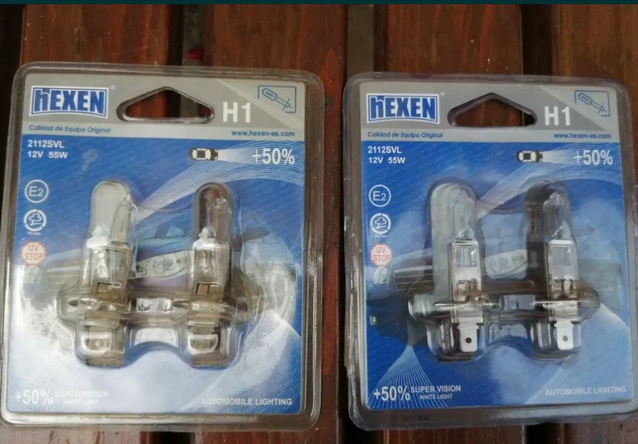 Set 2x bec auto Hexen H3 12V 55W / Hexen H1 12V 55W 5SSUPER BLUE