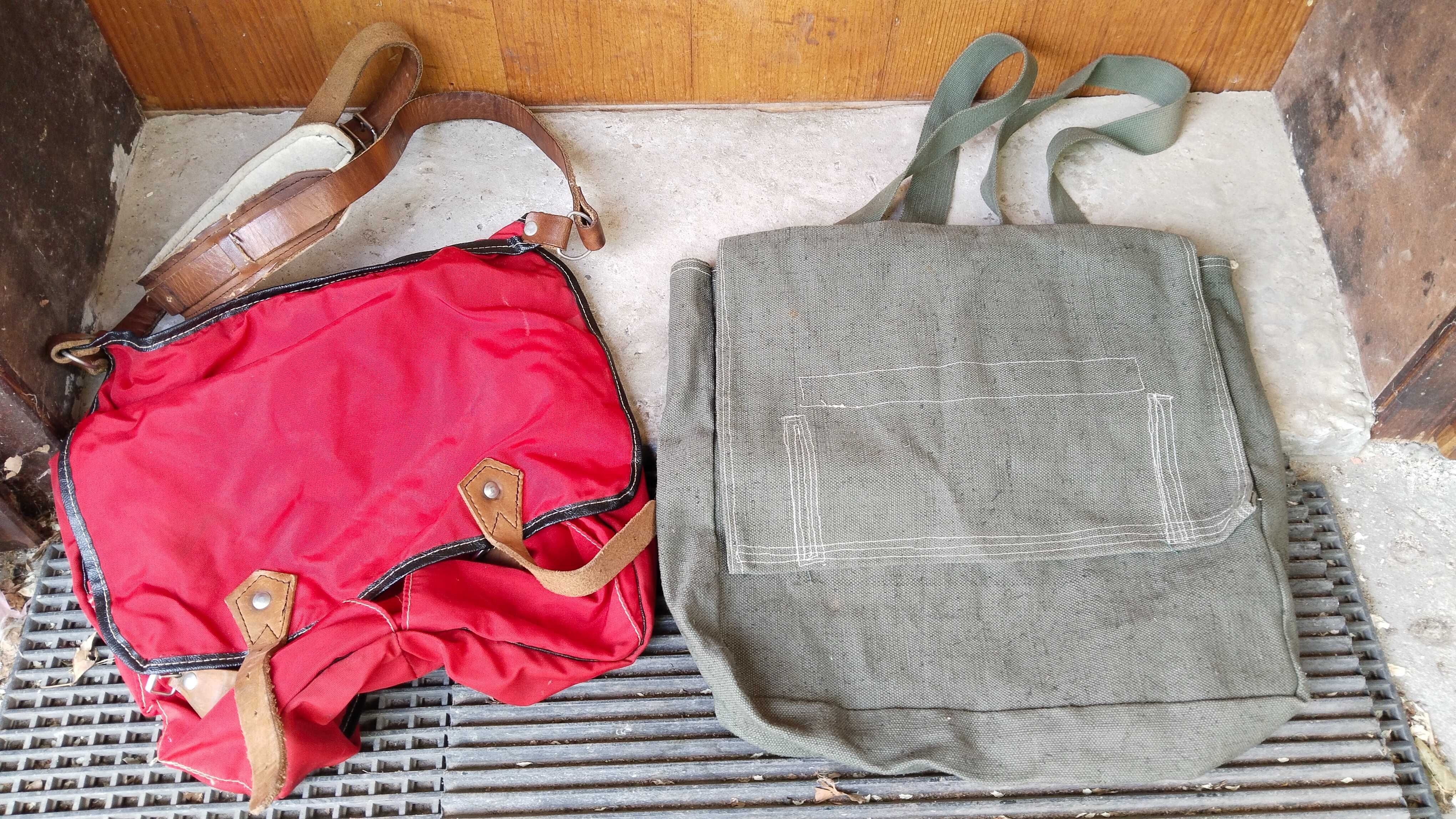 торби чанти от брезент за билкари, гъбари и кожени за украса