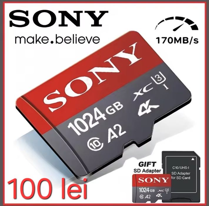 MicroSD Sony 1Tera