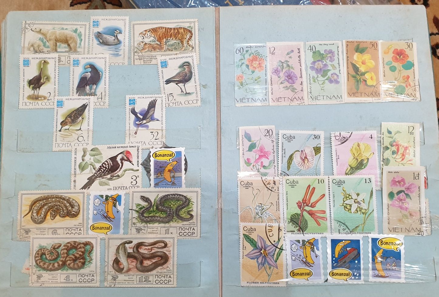 Почтовые марки разные