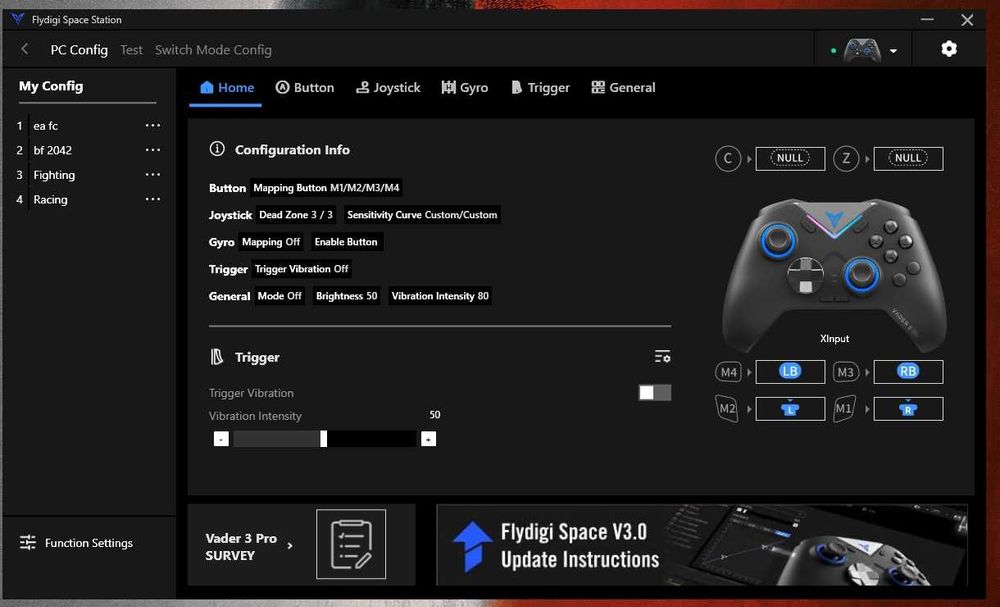 Gamepad Flydigi Apex 3 pro