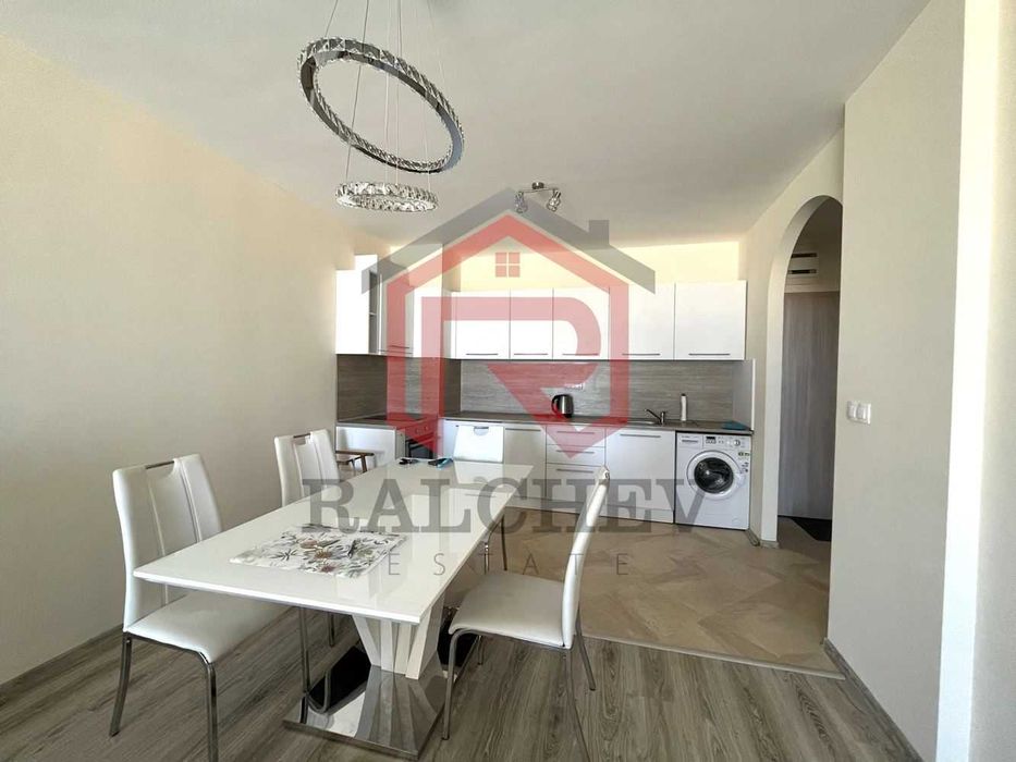 Двустаен апартамент в Затворен комплекс / Морска панорама / Аспарухово