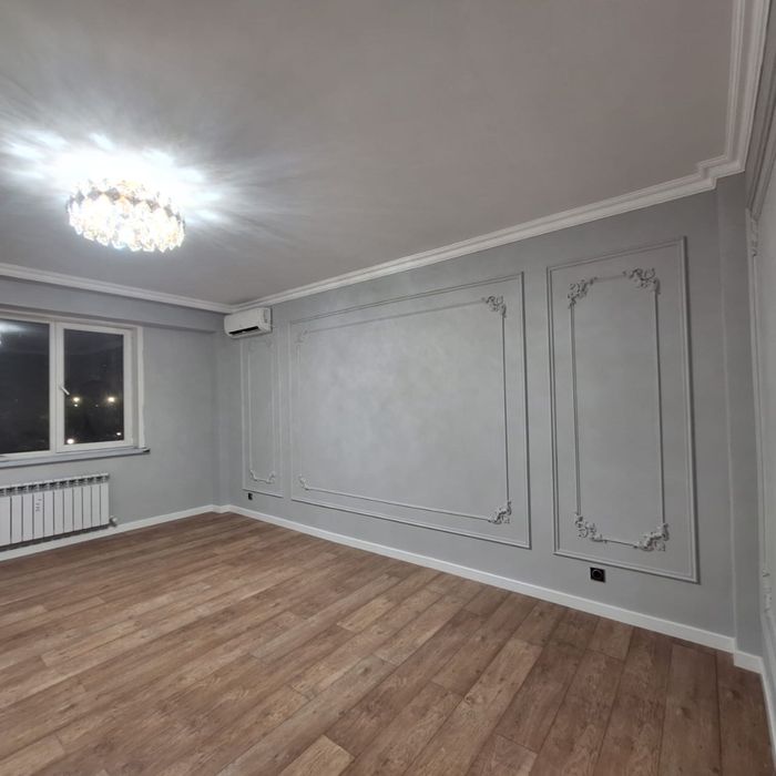 Делаем побелку,закатку эмульсией,стены и потолков