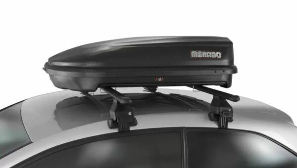 Автобокс Menabo Quasar 128x90x38cm с едностранно отваряне с ключ, 320