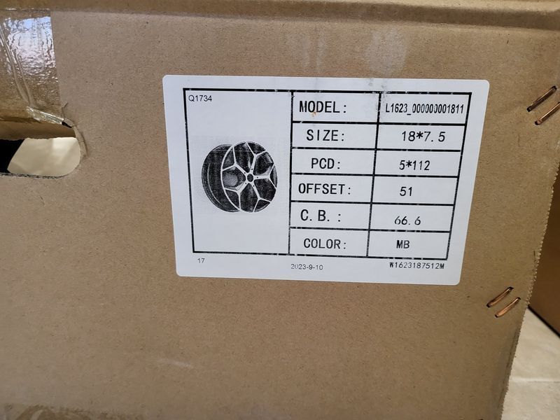 18цола BMW X1 F48 F49 X2 F39  5x112