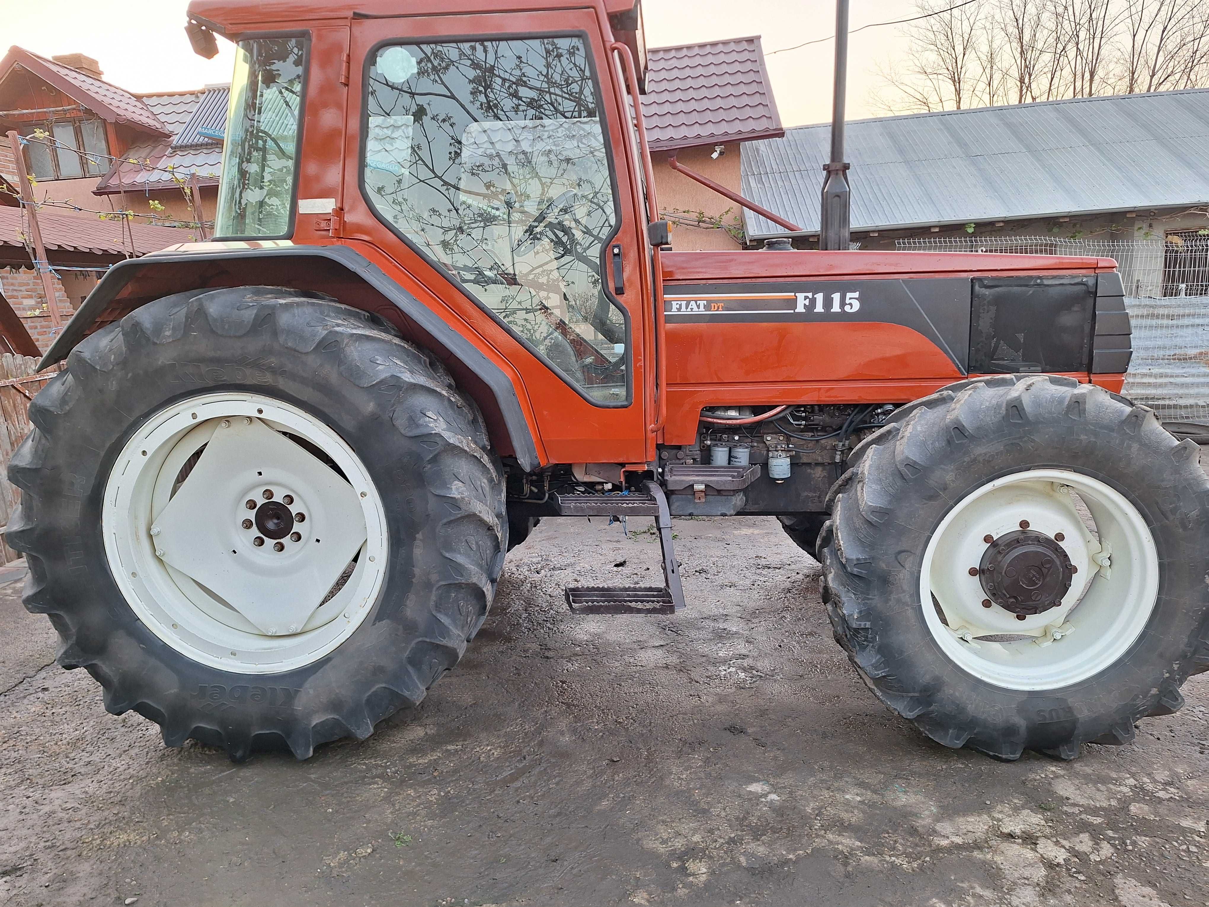 Tractor FIAT F 115.stare peefecta 8500 ore ..