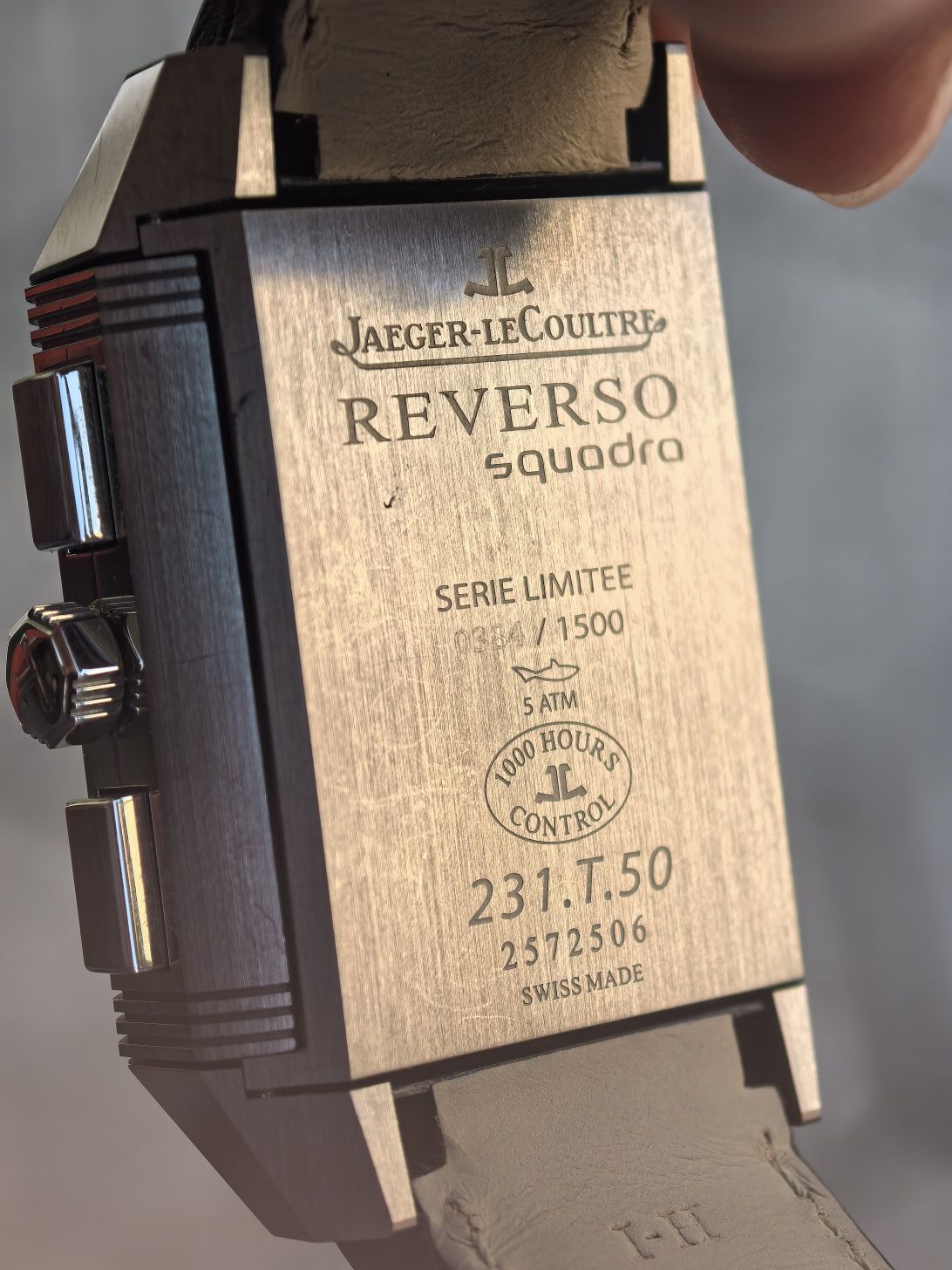 Jaeger-LeCoultre Reverso Squadra World Time Chronograph Limited Editio