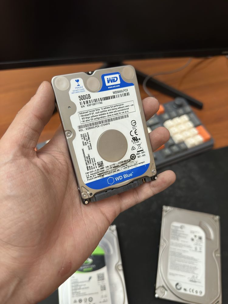 Жесткий диск HDD 500 GB / 1 TB