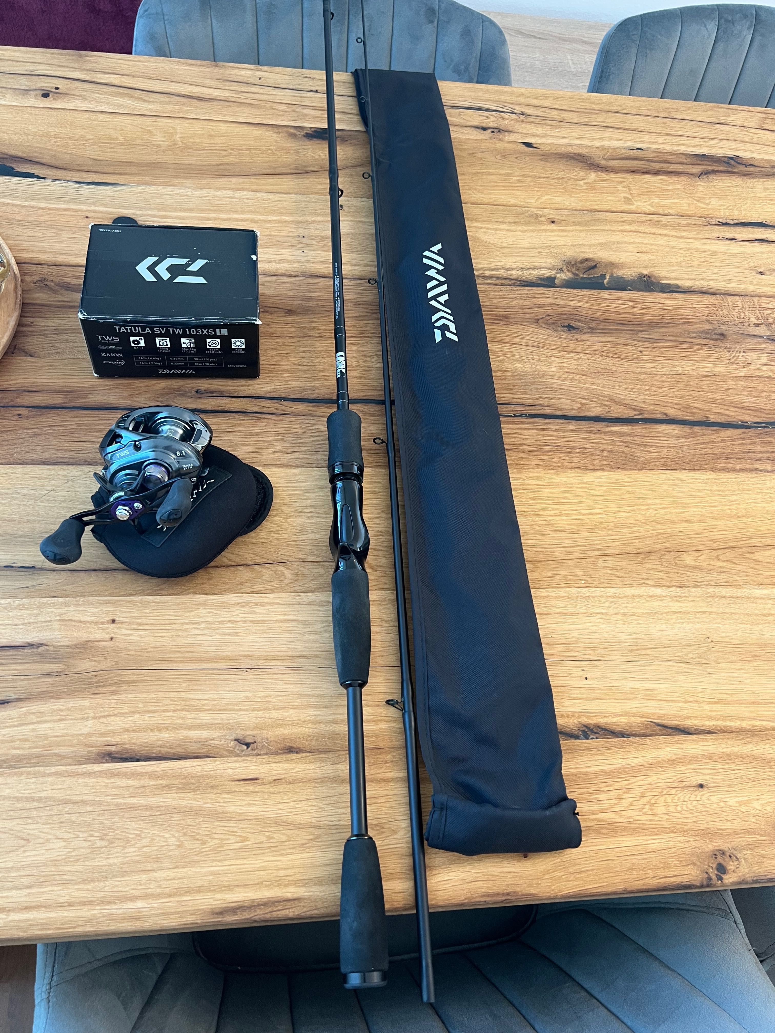 Combo lanseta si mulineta Daiwa