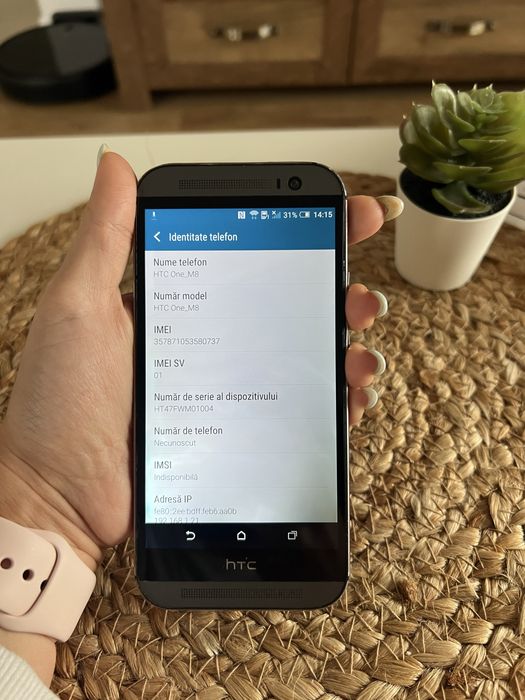 HTC One M8 – 16GB, funcțional, alumini