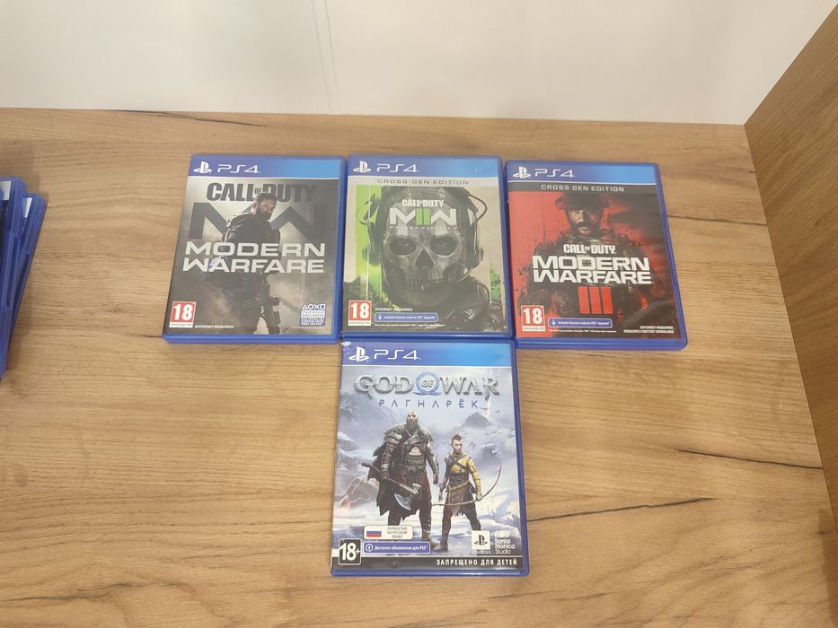Продам игры на PS4 диски для пс4