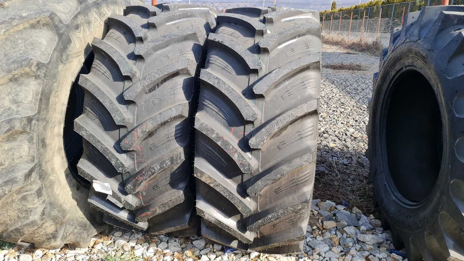 Anvelope noi 600/65R34 GTK cauciucuri radiale tractor fata