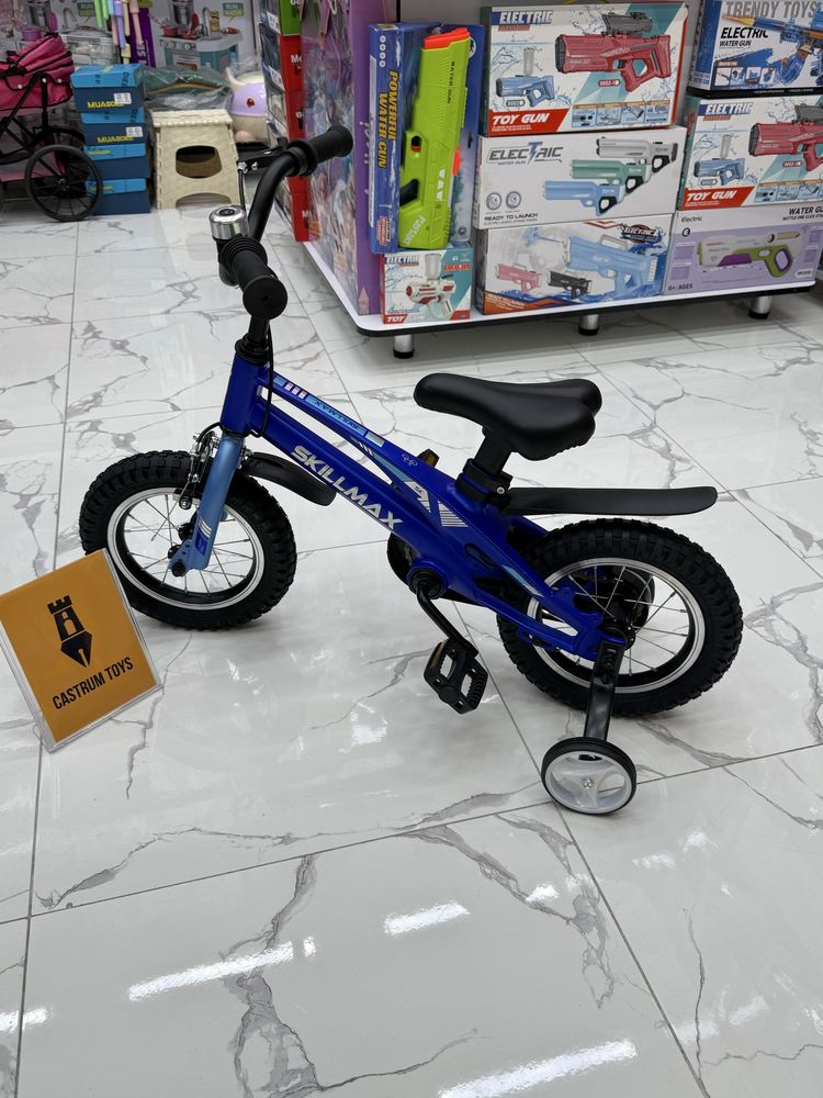 Велосипед Skillmax 12 размер (4-6 лет) Castrum Toys