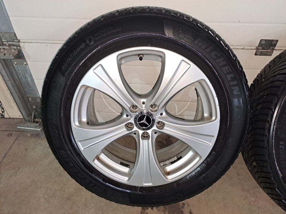 Roți iarnă mercedes glc R18, anvelope Michelin