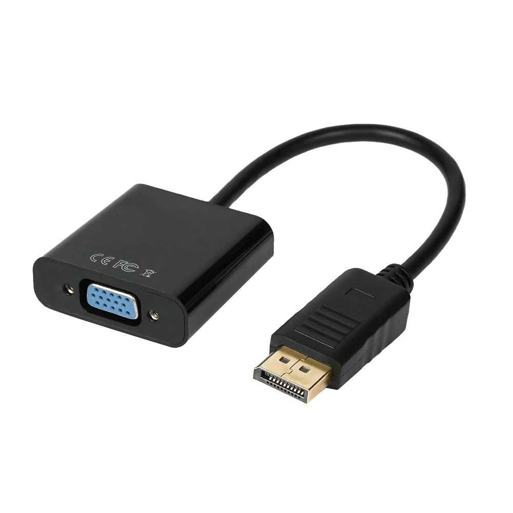 Переходник кабель-Адаптер/Конвертор Displayport DP --> D-Sub (VGA)