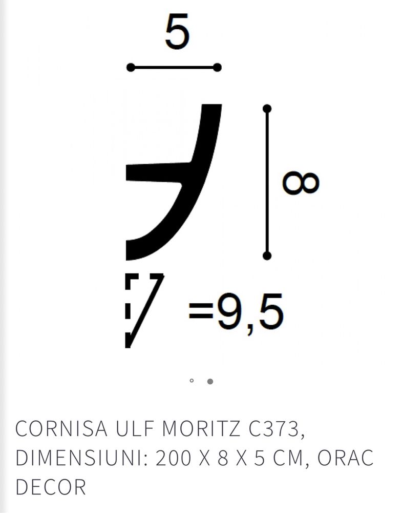 Scafe/Cornisa Orac C373