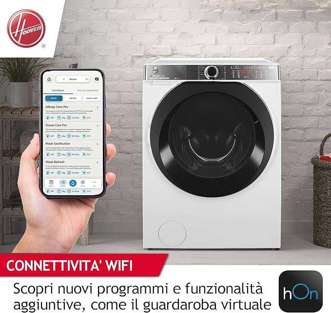 Пералня Hoover H-WASH 550 H5WPB48AMBC8/1-S, 8 кг