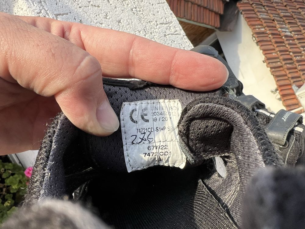 Работни Обувки Gri Sport S1 42 Vibram