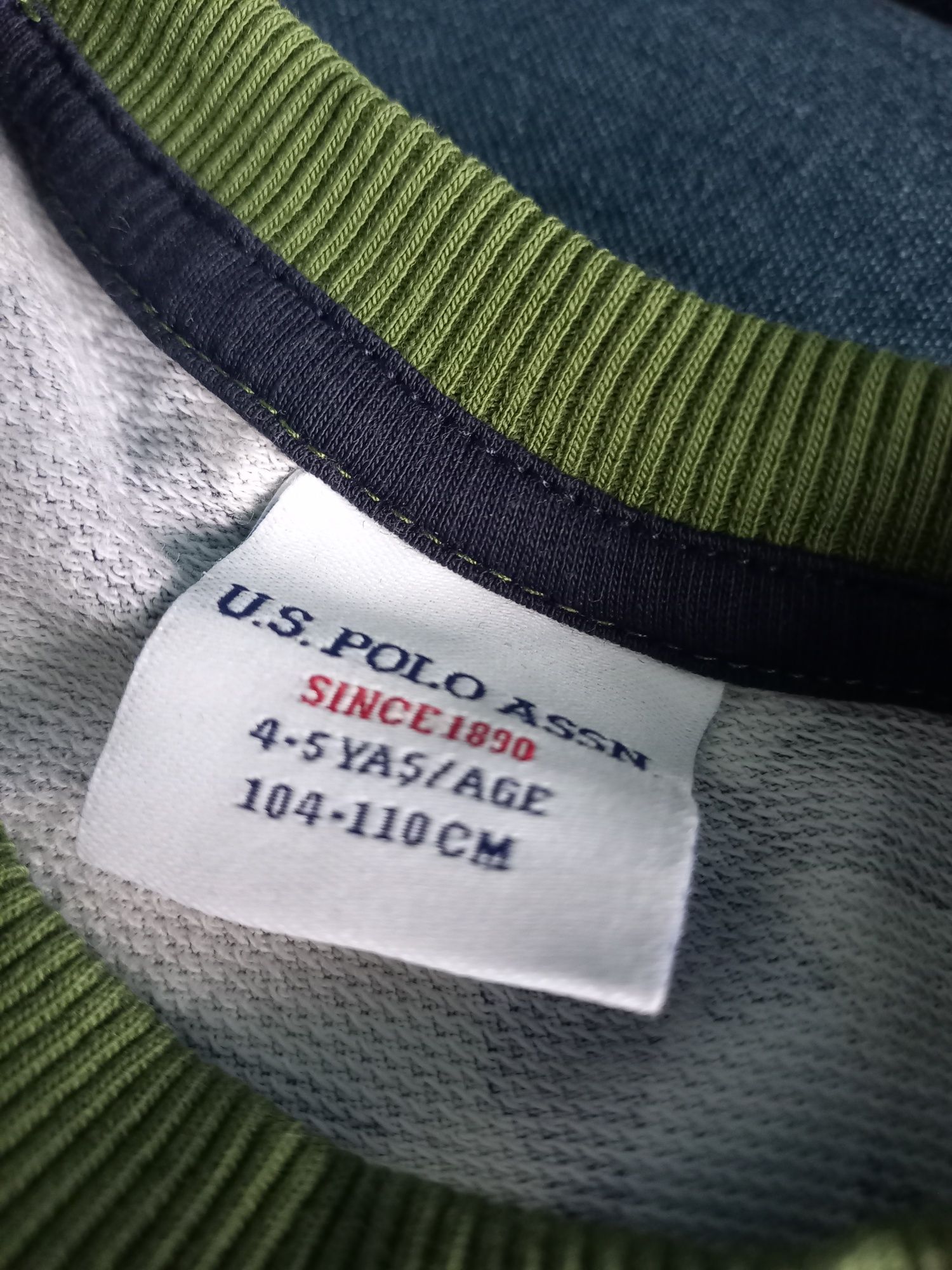 U.S polo ASSN жилетка, блуза и дънки