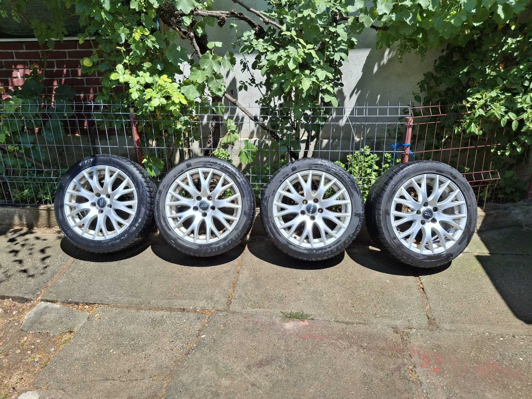 Vând roți 17 țoli pentru Audi, VW, Skoda, Seat