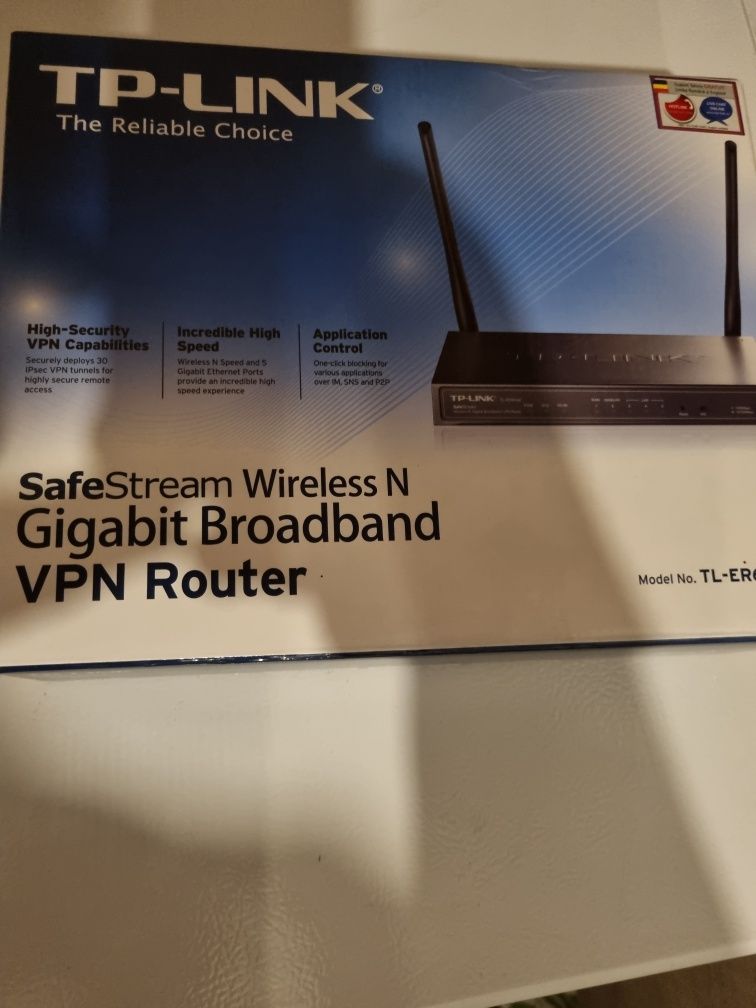 Router Wireless N Gigabit Broadband VPN TP-LINK TL-ER604W