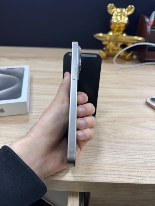 iPhone 15 PRO MAX, 256GB, 82% karobka dokument.