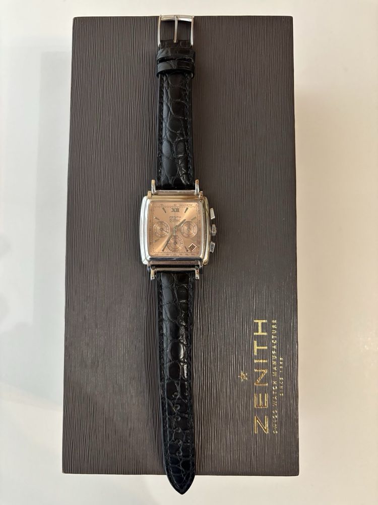 Zenith El Primero Automatik Chronograph Pink Rose Dial