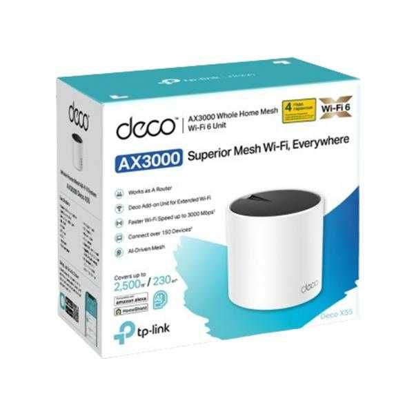 Mesh-система Wi-Fi TP-Link Deco X55/AX3000 (1pack)