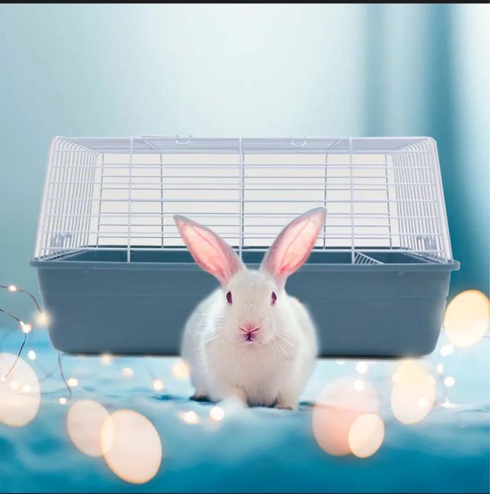 Клетка для кроликов, морских свинок и других мелких грызунов.