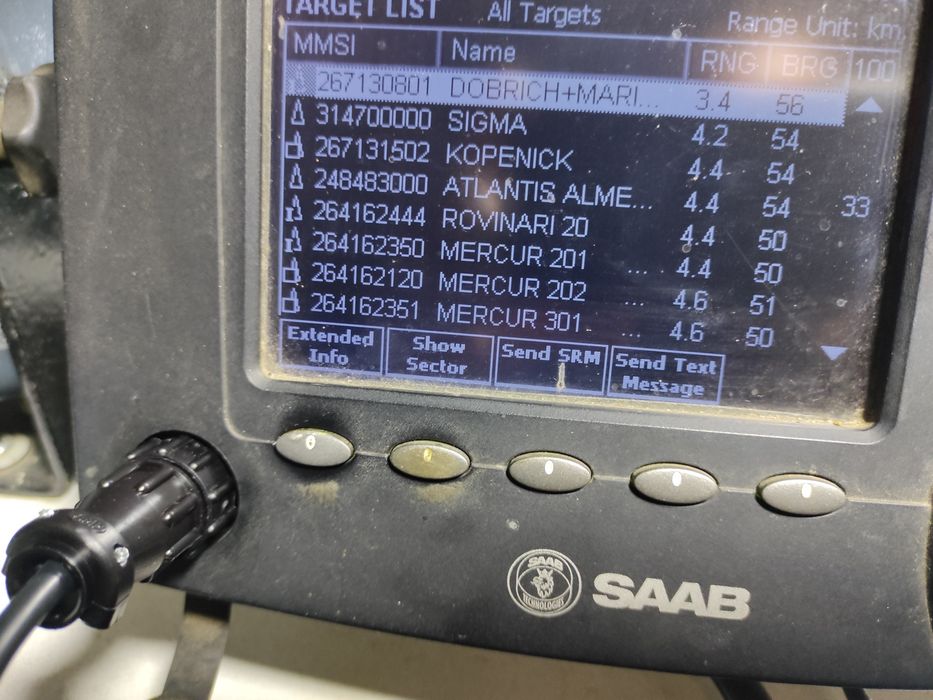 Cablu AIS pentru navigație pe Dunăre