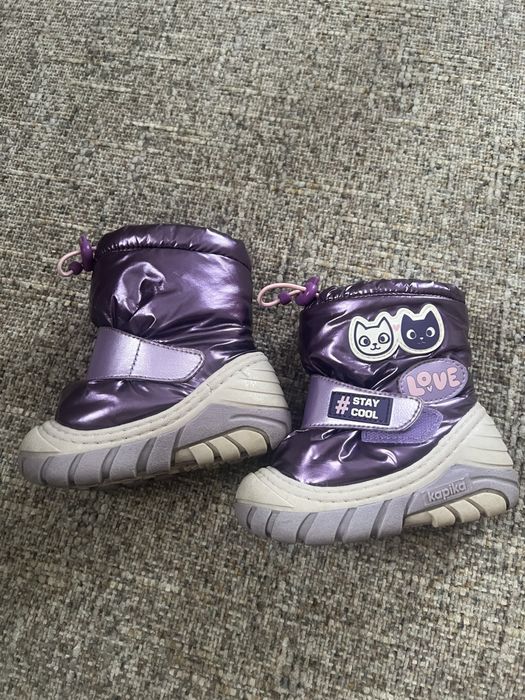 Сапоги детские на девочку