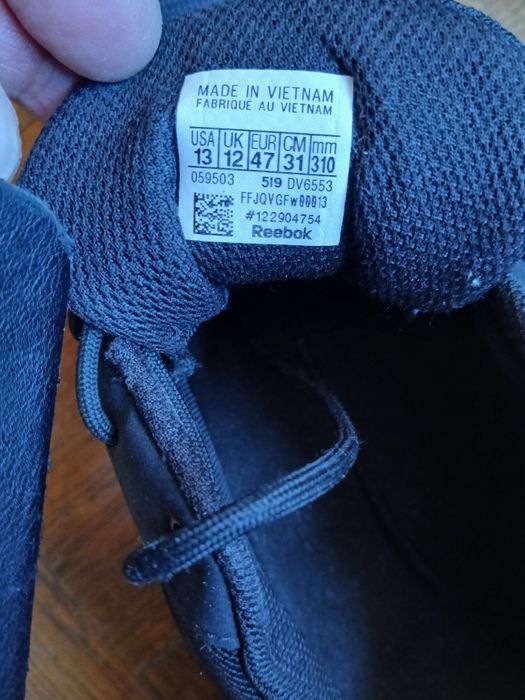 Adidasi Reebok trial goretex. Interior 31 cm.