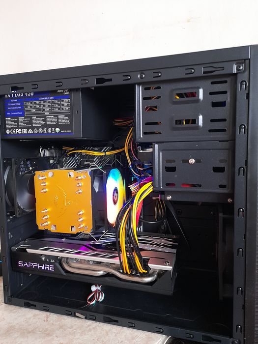 Системный блок i3 10100f/rx 570