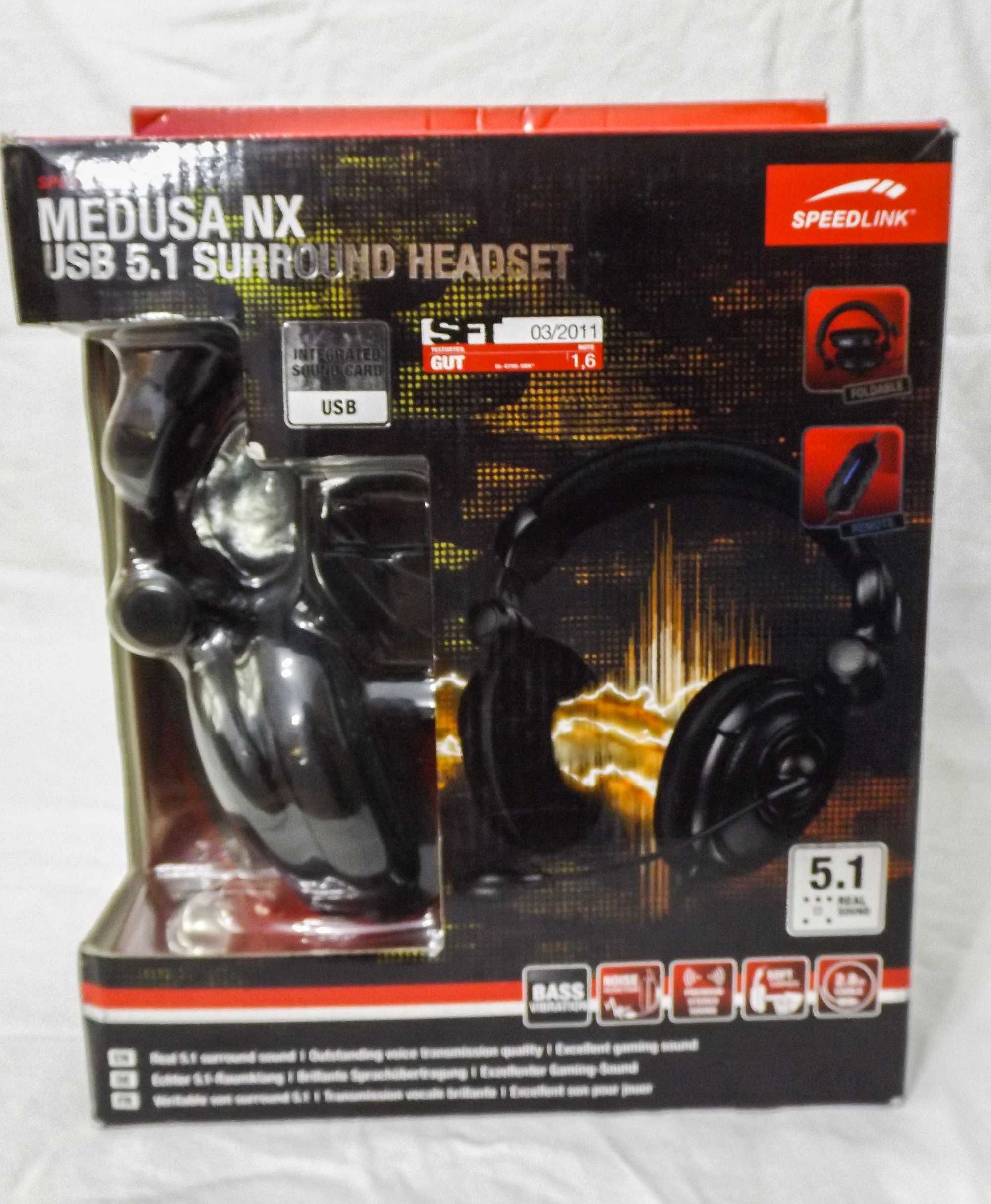 Casti gaming Speedlink Medusa NX SL-8795-BK (noi)