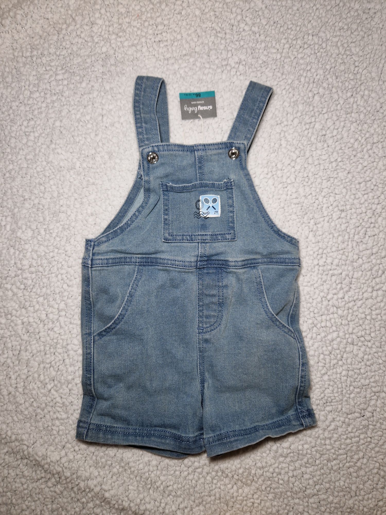 Salopeta bebe denim, marime 86